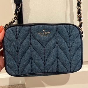 Kate Spade denim crossbody